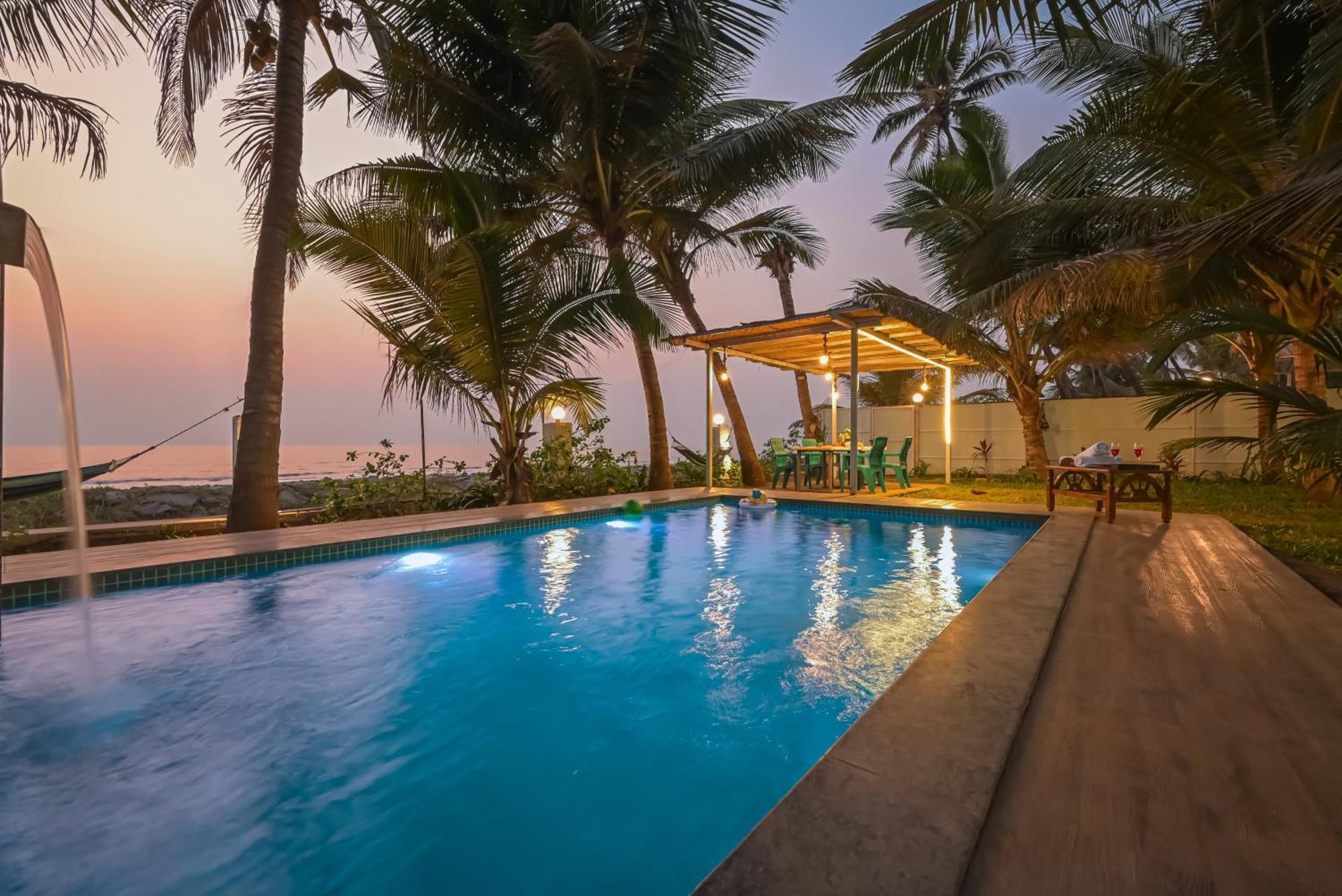 En Ocean Infinity Pool Villa Overlooking Sea ,Beach Touch Alibag Exterior photo
