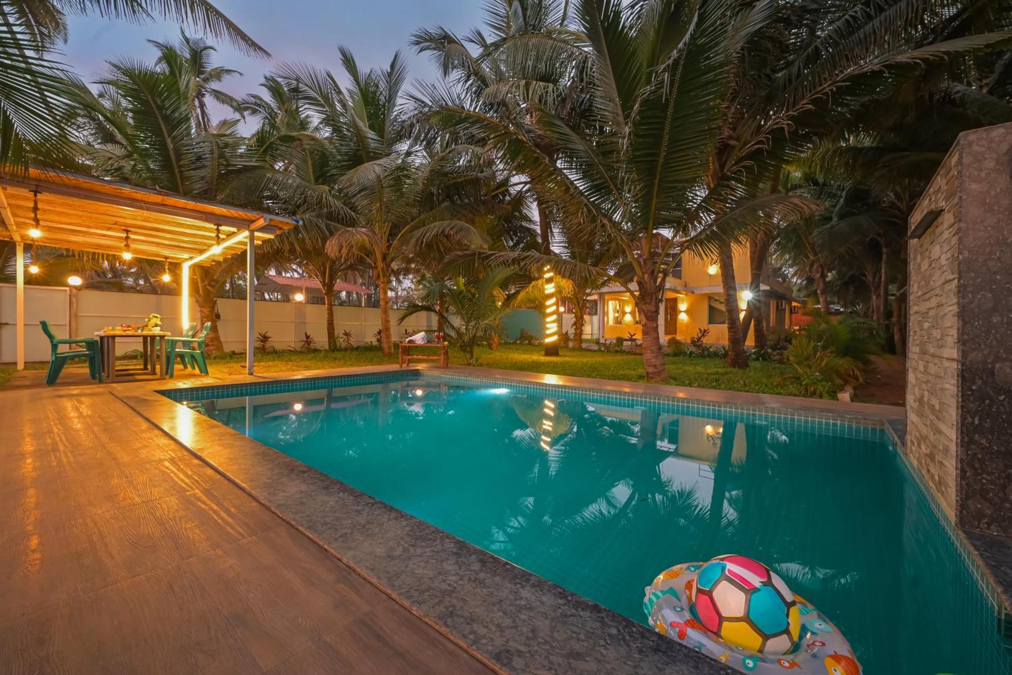 En Ocean Infinity Pool Villa Overlooking Sea ,Beach Touch Alibag Exterior photo