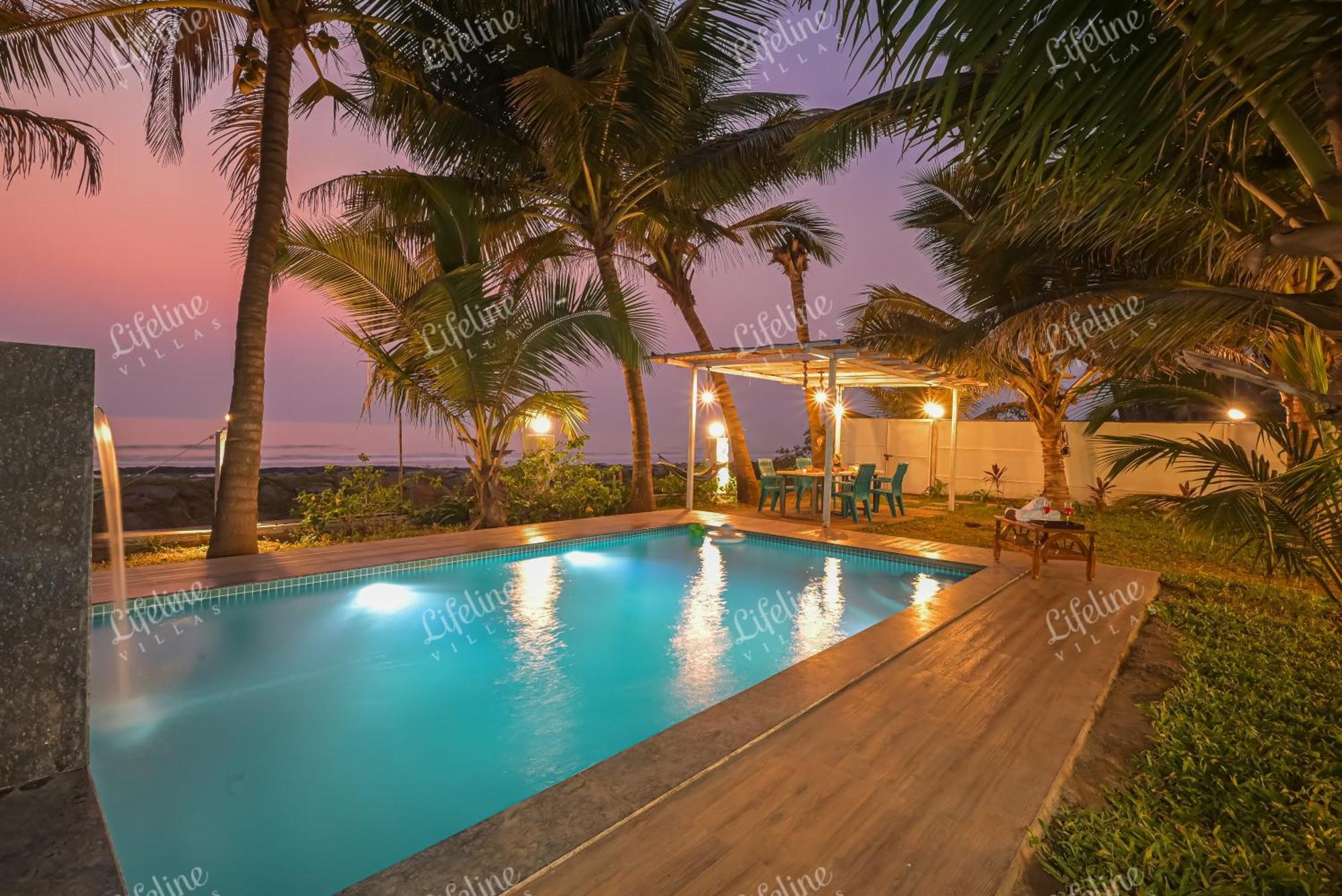En Ocean Infinity Pool Villa Overlooking Sea ,Beach Touch Alibag Exterior photo