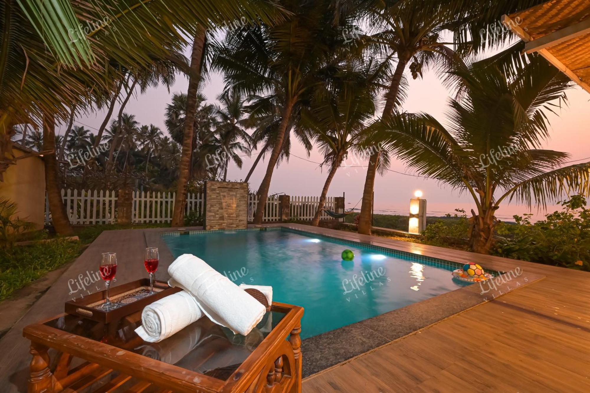 En Ocean Infinity Pool Villa Overlooking Sea ,Beach Touch Alibag Exterior photo
